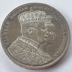Germania Prusia 1 Thaler / Taler 1861 A argint Wilhelm I