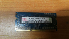 Ram Laptop hynix 1GB DDR3 PC3-8500S HMT112S6TFR8C-G7 foto