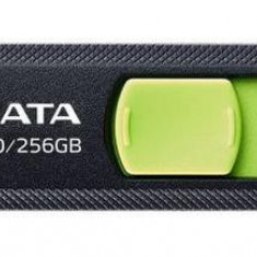 Stick USB A-DATA ACHO-UC300-256G-RBK, 256GB, USB-C (Negru/Verde)