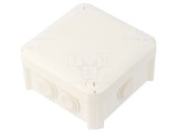 Cutie de Conexiuni IP66 114x114x57mm Albă