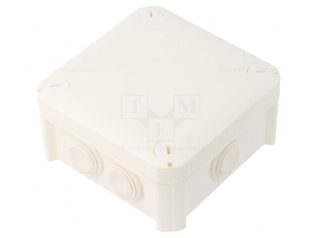 Cutie de Conexiuni IP66 114x114x57mm Albă