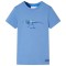 Tricou pentru copii, albastru mediu, 116 11741