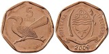Botswana 2009 - 5 thebe, UNC