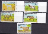 Mali 1984 fauna capre MI 983-987 MNH ww82