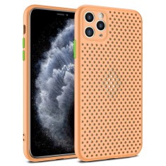 Husa de protectie, model tip Breath, pentru iPhone 12 12 Pro, Rose Gold