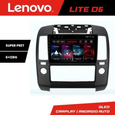 Navigatie Nissan Navara Pathfinder 2005-2010 Lenovo Kit-NAV5 8 core 6+128 GB Android Waze USB Navigatie Internet Youtube Radio CarStore Technology foto