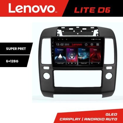 Navigatie Nissan Navara Pathfinder 2005-2010 Lenovo Kit-NAV5 8 core 6+128 GB Android Waze USB Navigatie Internet Youtube Radio CarStore Technology