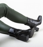 Cumpara ieftin Botine Kay Negre