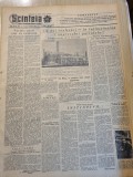 scanteia 9 decembrie 1955-art. galati,bicaz,suceava,borzesti,hunedoara