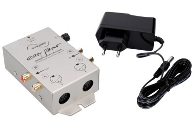 PREAMPLIFICATOR PICK-UP MAGNETIC + ALIMENTATOR 6030 pentru pick-up , redare vinil ANALOGIS foto