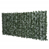 Outsunny Gard Viu Artificial pentru Balcon și Grădină din PE Anti-UV, 240x100 cm, Verde &Icirc;nchis | Aosom Romania