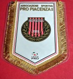 Fanion fotbal - Associazione Sportiva Pro Piacenza 1919 (ITALIA) - folie de protectie si dimensiuni mari 28X17 cm