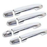 Set de 4 manere de usi cromate din inox pentru Toyota Hilux, Prius, Yaris, Auris, Avensis, Corolla