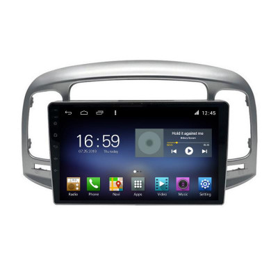 Navigatie dedicata Hyundai Accent 2009-2012 F-accent Octa Core cu Android Radio Bluetooth Internet GPS WIFI DSP 8+128GB 4G CarStore Technology foto