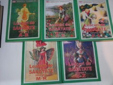 LEACURI DE SANATATE (BIBLIOTECA &quot;FORMULA AS&quot;) - 5 VOLUME - VOL. I: A-B, VOL. II: C-E, VOL. III: F-L, VOL. IV: M-R, VOL. V: S-Z - CARMEN MUR