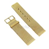 Cumpara ieftin Bratara ceas milaneza otel inoxidabil aurie 16mm 18mm 20mm 22mm 24mm WZ1760