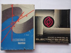 ELECTROTEHNICA TEORETICA- KAROLY SIMONYI [Tiraj mic] + PAUL CRISTEA - APLICATII SI PROBLEME DE ELECTROTEHNICA TEORETICA