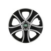 Set 4 capace roti Bis Gri-Negru R15 pentru gama auto Land Rover, Autohelix MSA