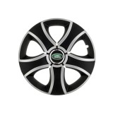 Cumpara ieftin Set 4 capace roti Bis Gri-Negru R15 pentru gama auto Land Rover, Autohelix MSA