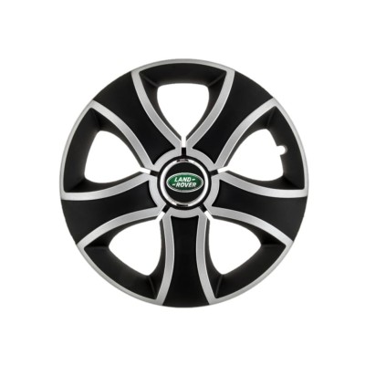 Set 4 capace roti Bis Gri-Negru R15 pentru gama auto Land Rover foto