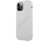 Husa Originala Guess iPhone 12 Pro Max, Alb