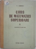 Curs de matematici superioare, vol. II - V. I. Smirnov