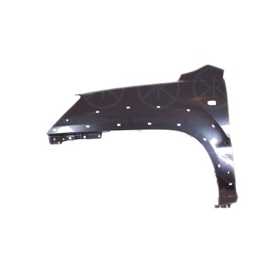 Aripa fata Kia Sportage 3 (Je), 09.2004-10.2010, partea Stanga, cu gaura pentru semnalizare, 663111F010, 410301-3 cu gauri bandou foto