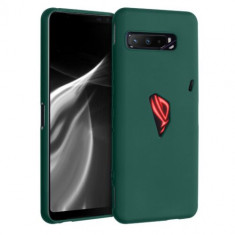 Husa pentru Asus Rog Phone 3, Silicon, Verde, 53093.184 foto