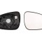 Geam oglinda exterioara cu suport fixare Lexus Ls, 01.2013-; Ct, 04.2011-; Is, 04.2013-; Gs, 03.2012-, Dreapta, incalzita; geam convex; cromat