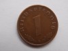 1 Pfennig 1939 A Germania XF, Colectie Numismatica, Moneda Germana Originala
