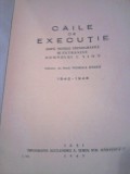 Caile de executie Constantin Sion