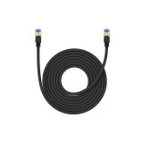 PATCH CORD UTP Baseus Cat7, fire din cupru, round cable, viteza maxima 10 Gbps, PVC, 8m, negru &quot;B0013320B111-06&quot; (timbru verde 0.08 lei) - 69321726466