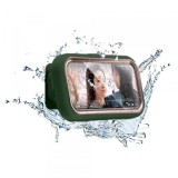 Carcasa Perete cu Membrana Tactila Techsuit LC-999 pentru Telefon, Waterproof, Verde Aurie