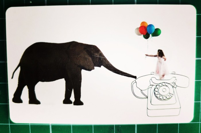 Cartela telefonica Romtelecom Voce La Romtelecom discutiile sunt ca o joaca de copil 15 lei TXF398 160.000 unitati exp. 01.02.2011 Elefant baloane