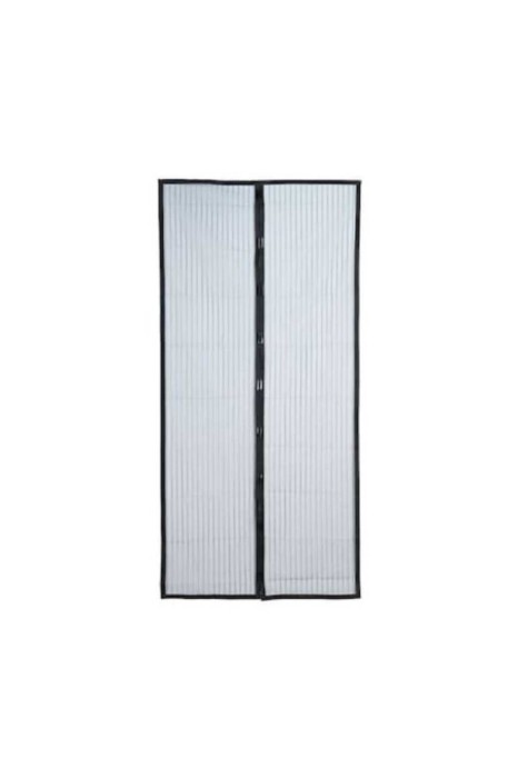 Plasă magnetică anti-ț&acirc;nțari pentru ușă, Iso Trade, PVC, Negru, 100x220 cm