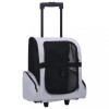 Gossi carucior pentru animale de companie pliabil multifunctional gri