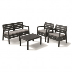 17201088939 KETER Set mobilier gradina graphite Delano foto