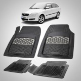 Covorase Skoda Fabia II Compatibile 2007-2014 | Silver