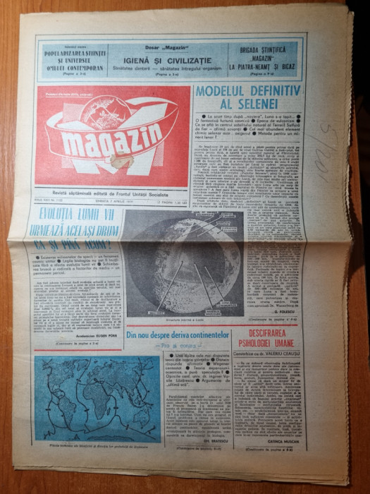 magazin 7 aprilie 1979-interviu cristian gatu.art. ingrijirea dintilor