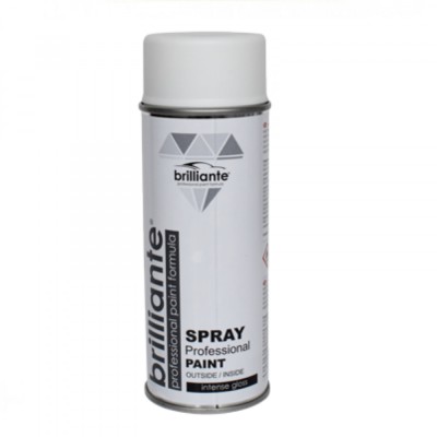 Vopsea Spray Brilliante Alb Clasic Mat RAL9003 400 ml foto