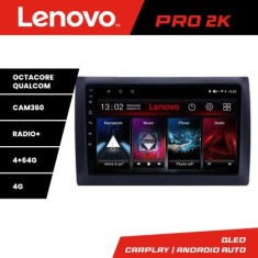 Navigatie Fiat Stilo Lenovo Kit-STILO 8 core QLED 2K 4+64 360 Android Waze USB Navigatie Internet Youtube Radio CarStore Technology