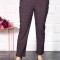 Pantalon Cu Talie Inalta Carouri - 48Marimea