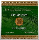 Album filatelic - Sfintele Paști - Anul omagial al unității de credință și de neam - 2018, LP2184c, sigilat, cartonat
