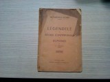 LEGENDELE IN ISTORIA CONTIMPORANA A ROMANIEI - C. I. Bunescu - Tipografia Gheorghe N. Vladescu, Campulung Muscel, 1927, 64 p.