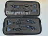 Set 4 Swingeri Pescuit MKM3 HAKUYO Black Edition, LED Alb, Greutate Ajustabila, Penar Inclus