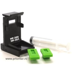 Dispozitiv incarcare si desfundare cartuse HP350 HP351 HP 350XL 351XL negre si