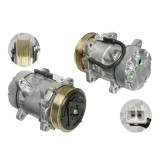 Compresor aer conditionat Citroen Berlingo, 1996-2002, motorizare 1.8 D/1.9 D/2.0 HDI, diesel si 1.8, benzina, rola curea 119 mm, 6 caneluri, tip San