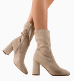 Cumpara ieftin Botine dama Aust Bej