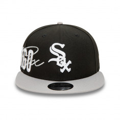 Sapca New Era 9fifty Chicago White Sox Side Font Negru - Cod 15346491681560 foto