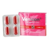 Capsule afrodisiace pentru femei Venicon 4 buc, Cobeco Pharma